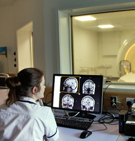 MRI scanner readings