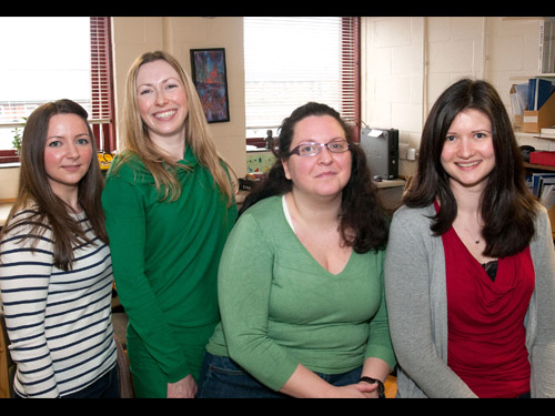 Dr Abigail Langton, Dr Stephanie Ogden, Lindsay Cotterell, Dr Fran Shaw