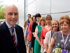 Professor Griffiths and members of the research team